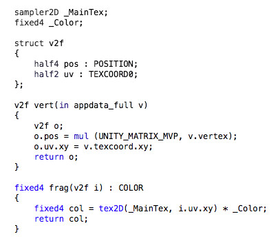 Shader Code Fades to Black And White